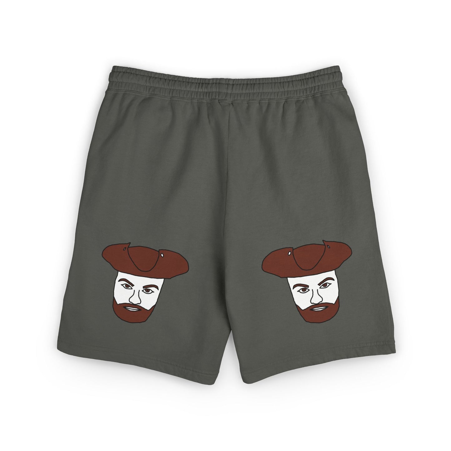 TROL Unisex Garment-Dyed Lightweight Fleece Sweat Shorts