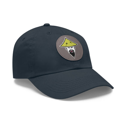 TROL Dad Hat with Leather Patch (Round)