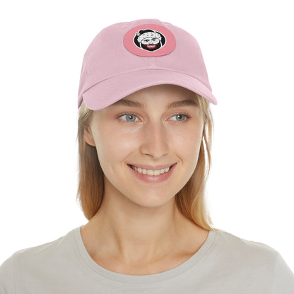 TROL Dad Hat with Leather Patch (Round)