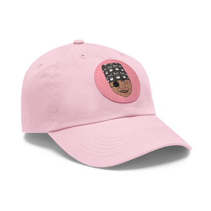 TROL Dad Hat with Leather Patch (Round)