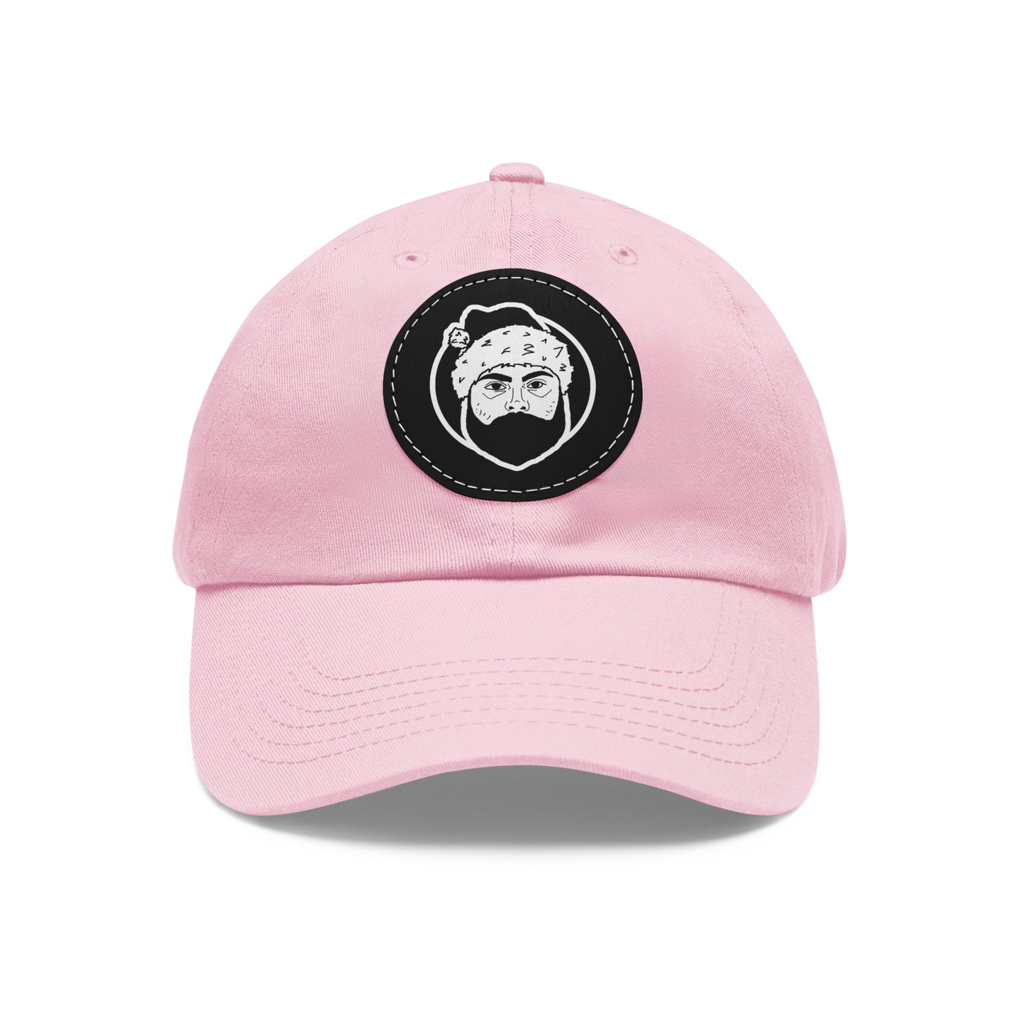 TROL Dad Hat with Leather Patch (Round)
