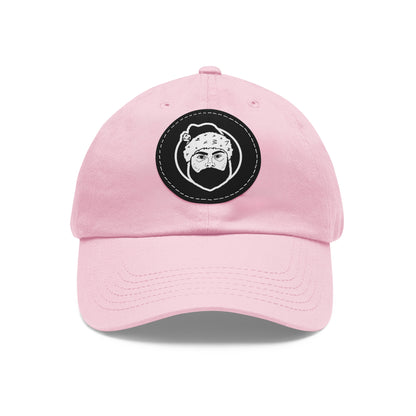 TROL Dad Hat with Leather Patch (Round)