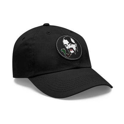 TROL Dad Hat with Leather Patch (Round)