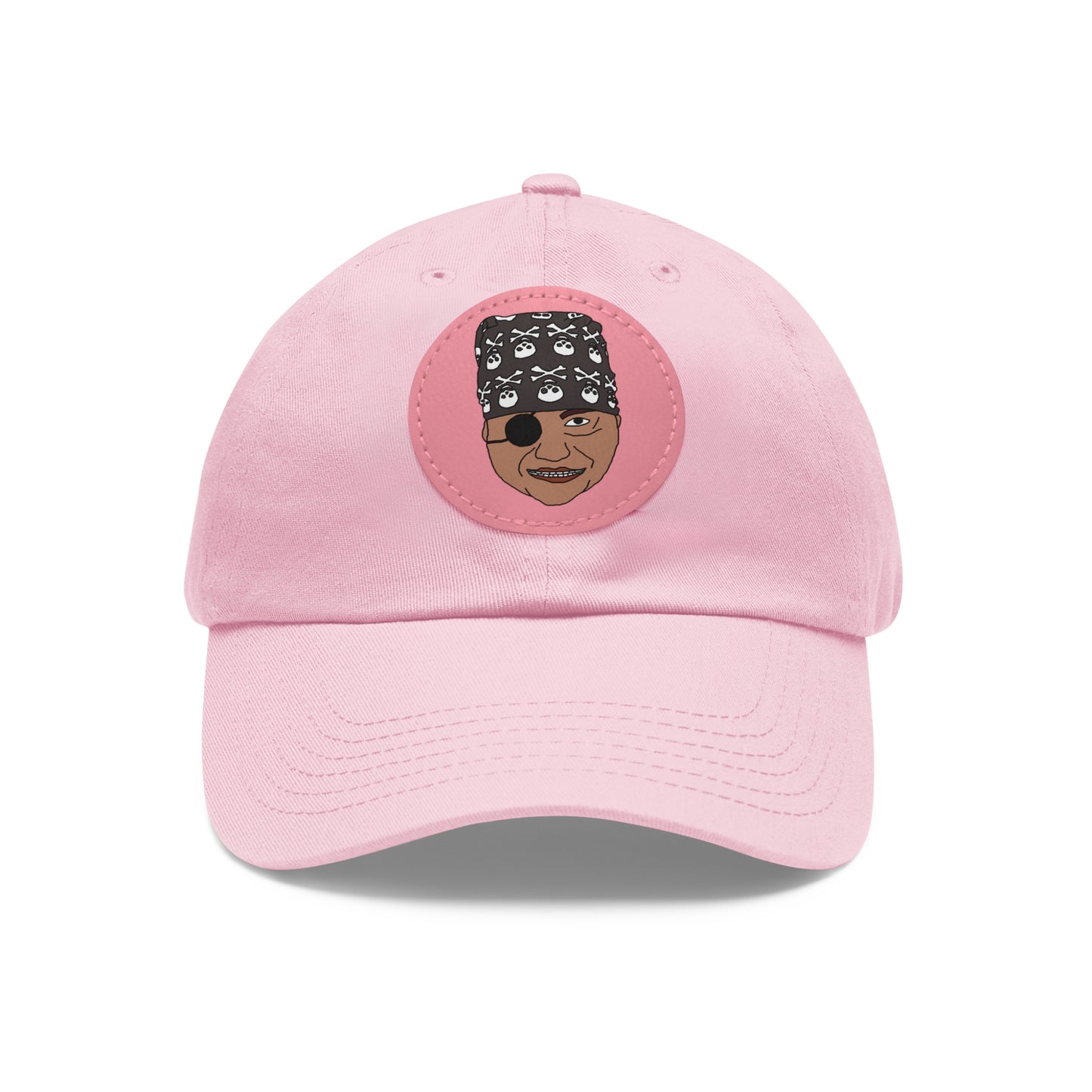 TROL Dad Hat with Leather Patch (Round)