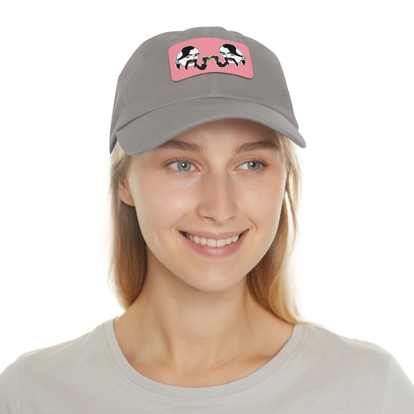 TROL Dad Hat with Leather Patch (Rectangle)