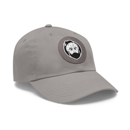 TROL Dad Hat with Leather Patch (Round)