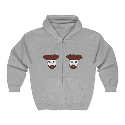TROL Unisex Heavy Blend™ Full Zip Hooded Sweatshirt