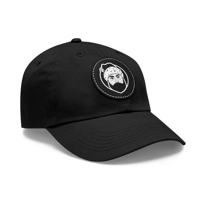 TROL Dad Hat with Leather Patch (Round)