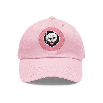 TROL Dad Hat with Leather Patch (Round)