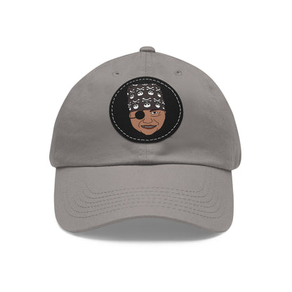 TROL Dad Hat with Leather Patch (Round)