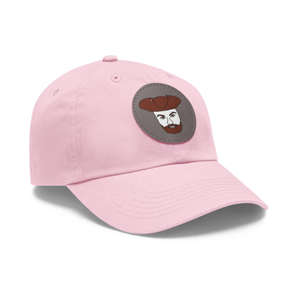 TROL Dad Hat with Leather Patch (Round)