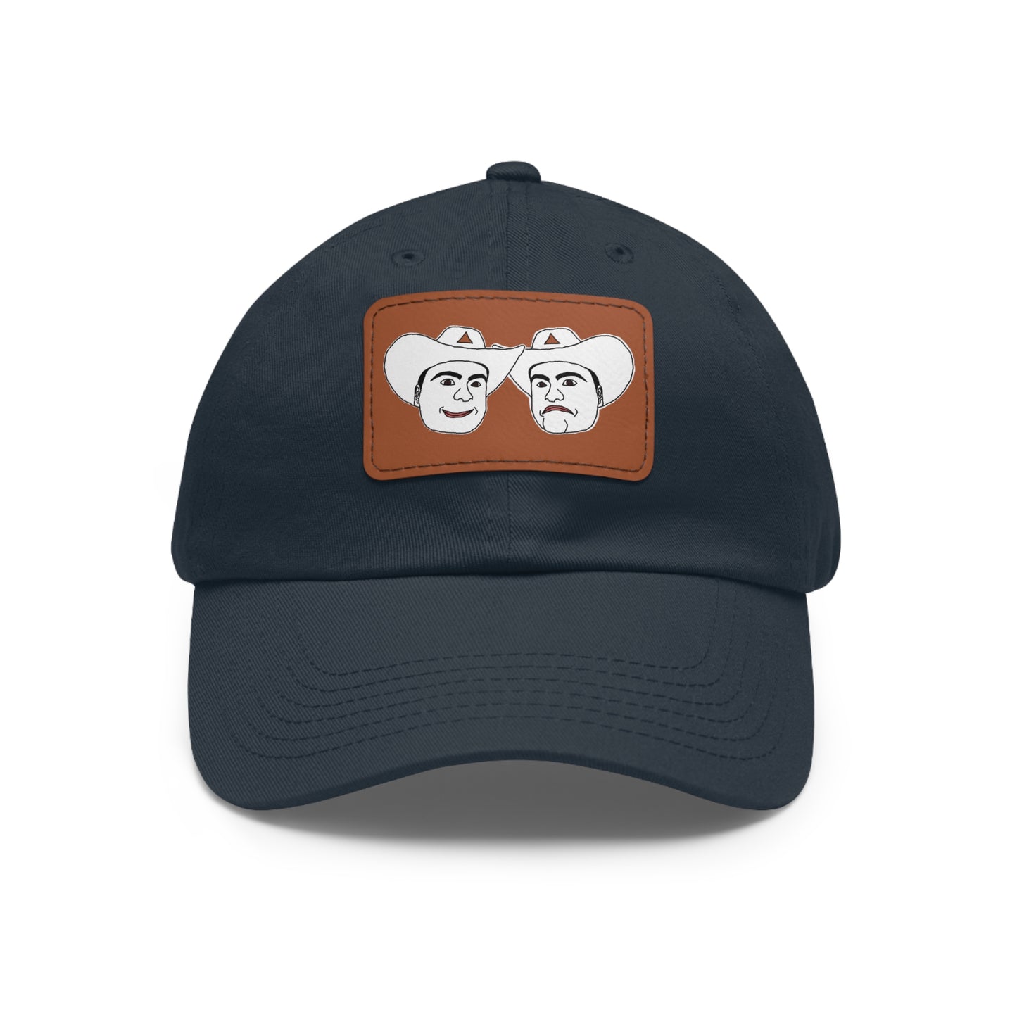 TROL Dad Hat with Leather Patch (Rectangle)