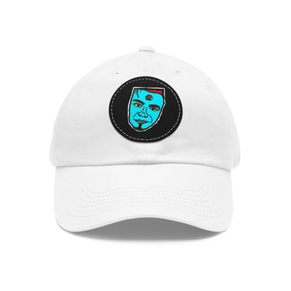 TROL Dad Hat with Leather Patch (Round)