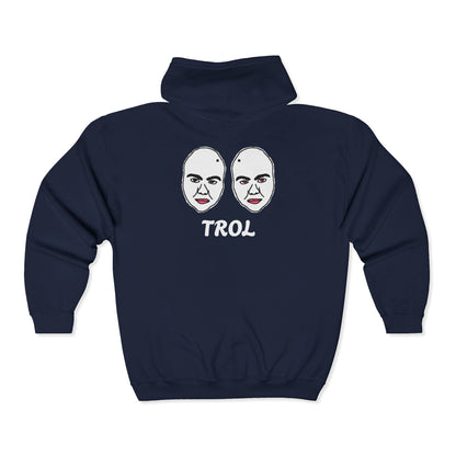 TROL Unisex Heavy Blend™ Full Zip Hooded Sweatshirt