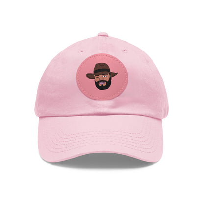 TROL Dad Hat with Leather Patch (Round)