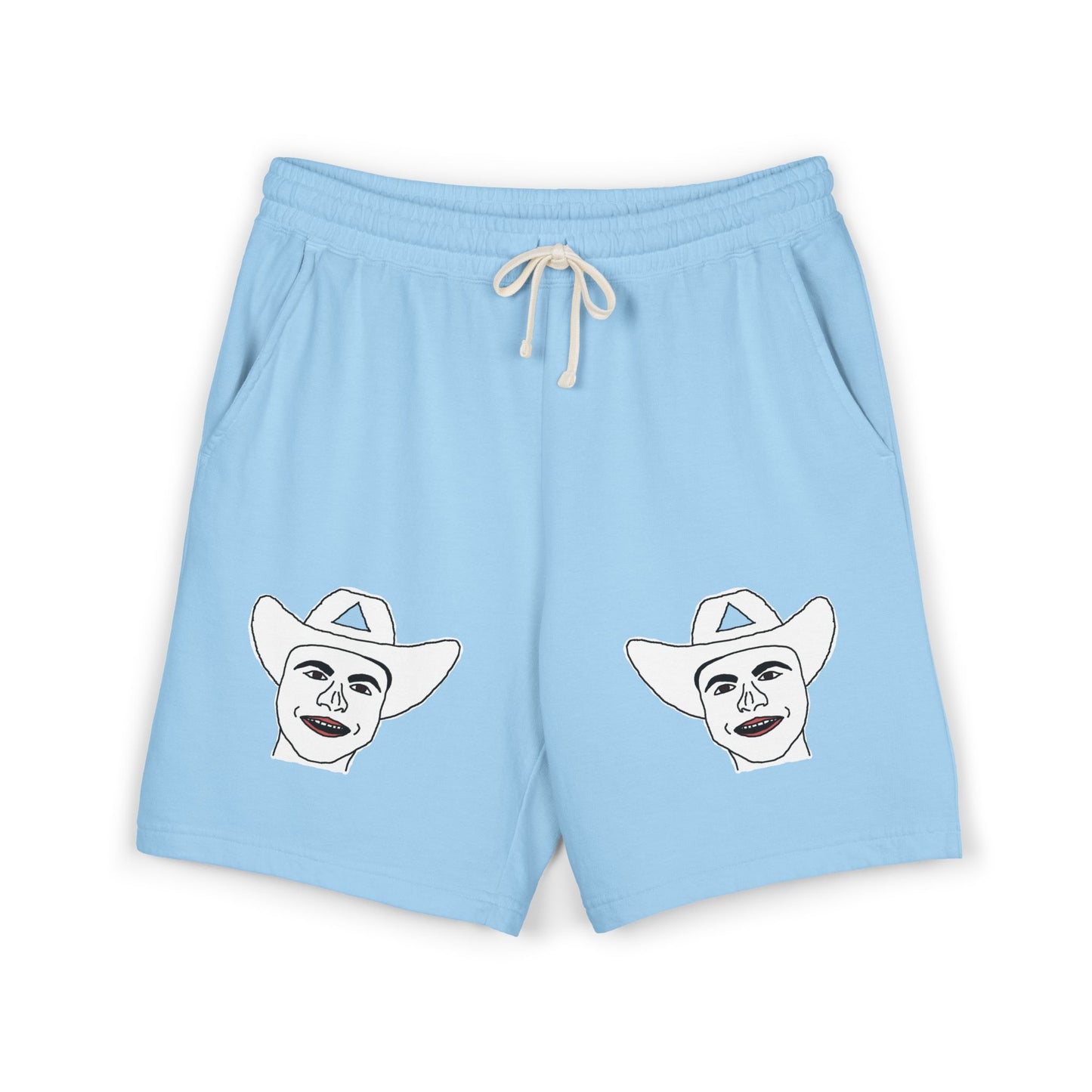 TROL Unisex Garment-Dyed Lightweight Fleece Sweat Shorts