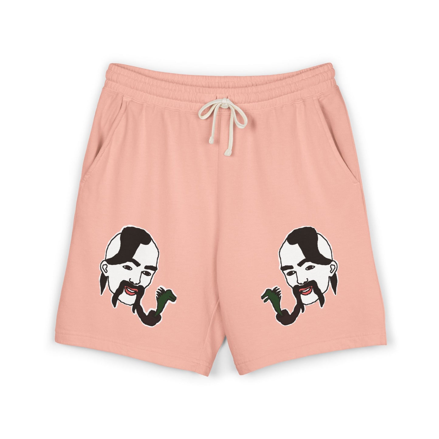 TROL Unisex Garment-Dyed Lightweight Fleece Sweat Shorts