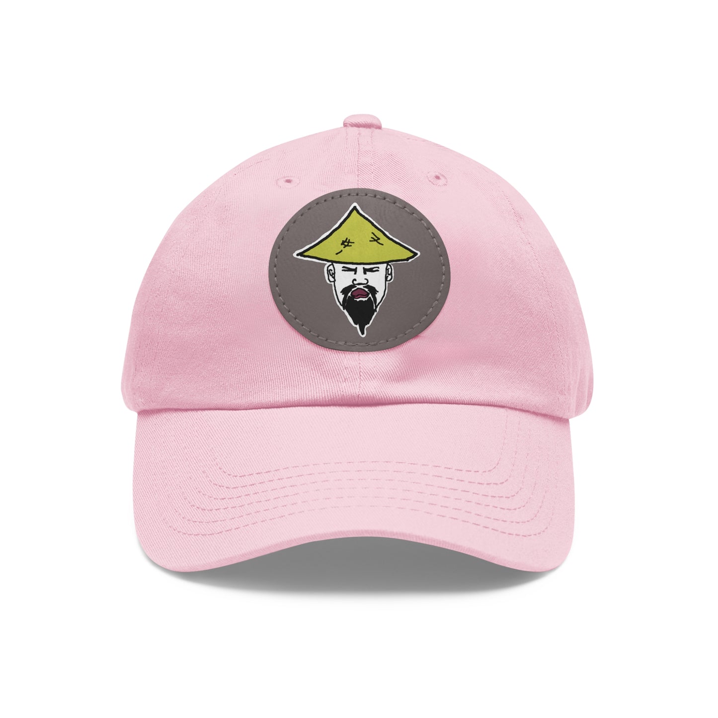 TROL Dad Hat with Leather Patch (Round)