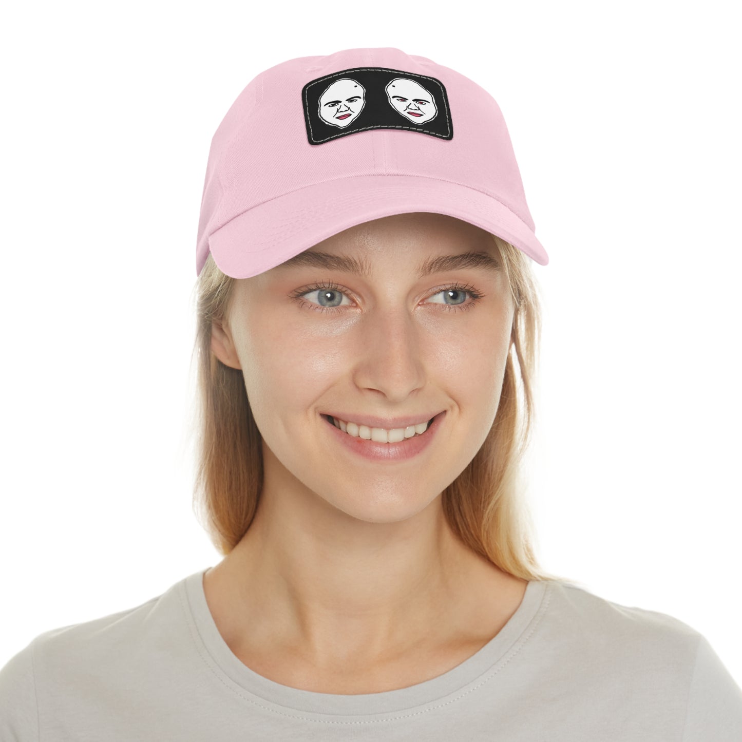 TROL Dad Hat with Leather Patch (Rectangle)