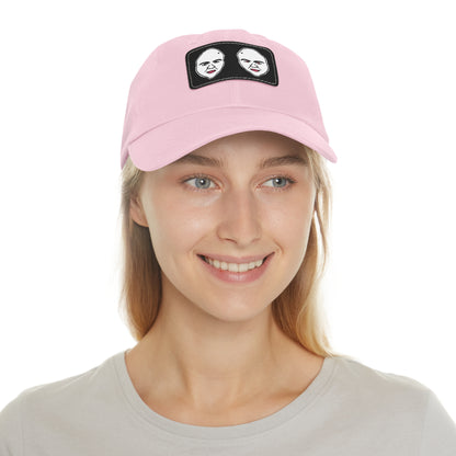 TROL Dad Hat with Leather Patch (Rectangle)