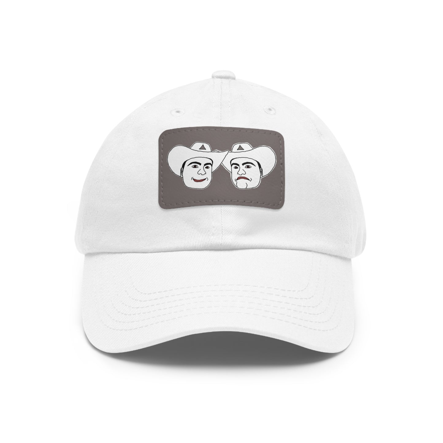 TROL Dad Hat with Leather Patch (Rectangle)