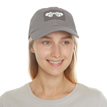 TROL Dad Hat with Leather Patch (Rectangle)