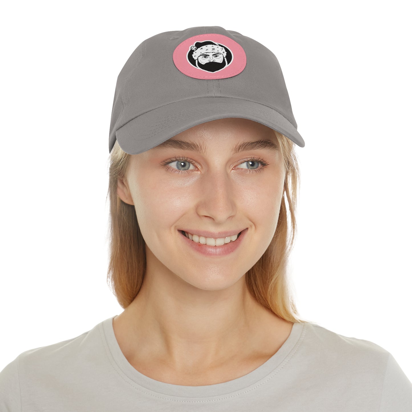 TROL Dad Hat with Leather Patch (Round)