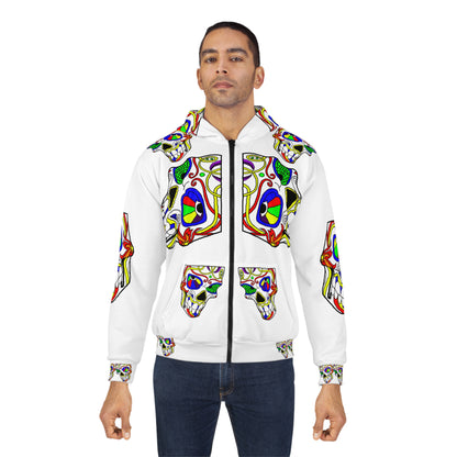 TROL Unisex Zip Hoodie (AOP)