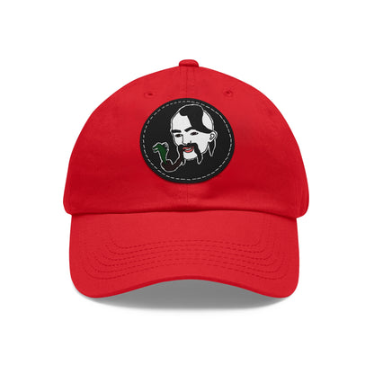 TROL Dad Hat with Leather Patch (Round)
