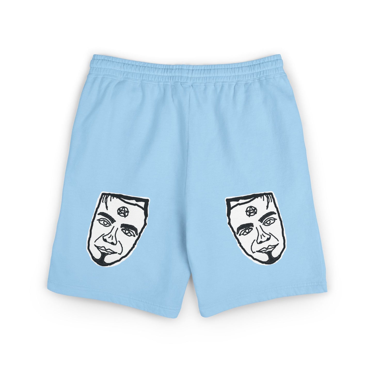 TROL Unisex Garment-Dyed Lightweight Fleece Sweat Shorts