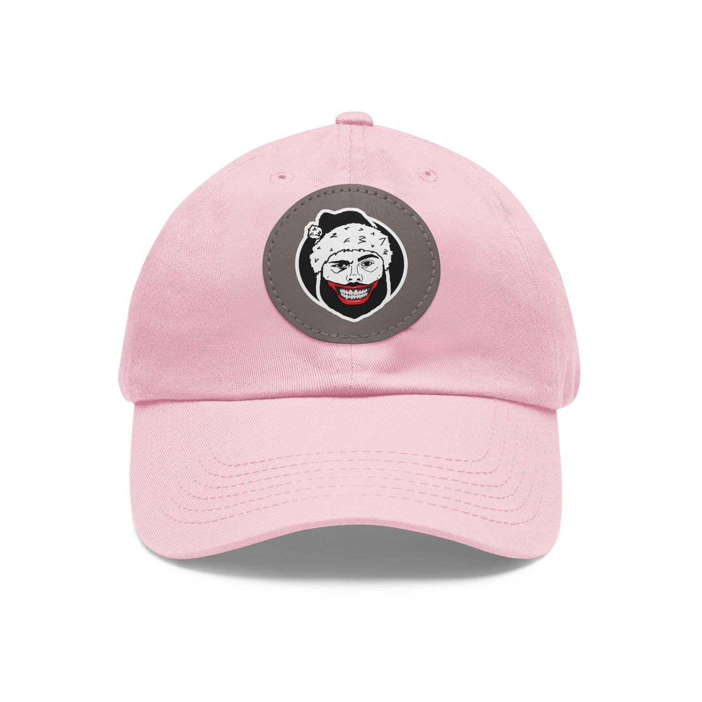 TROL Dad Hat with Leather Patch (Round)