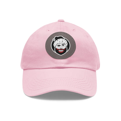 TROL Dad Hat with Leather Patch (Round)