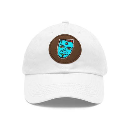 TROL Dad Hat with Leather Patch (Round)