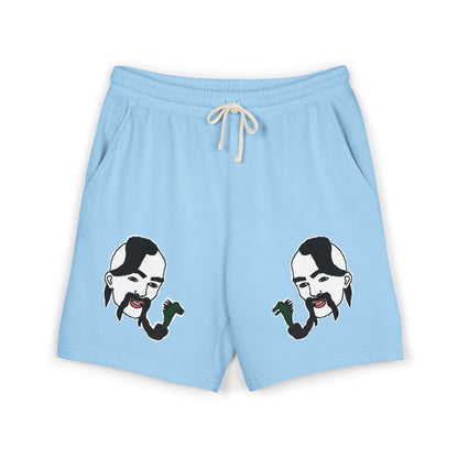 TROL Unisex Garment-Dyed Lightweight Fleece Sweat Shorts