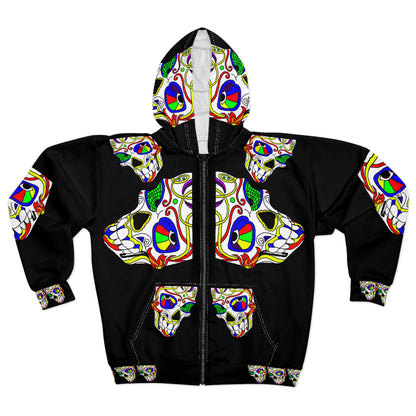 TROL Unisex Zip Hoodie (AOP)