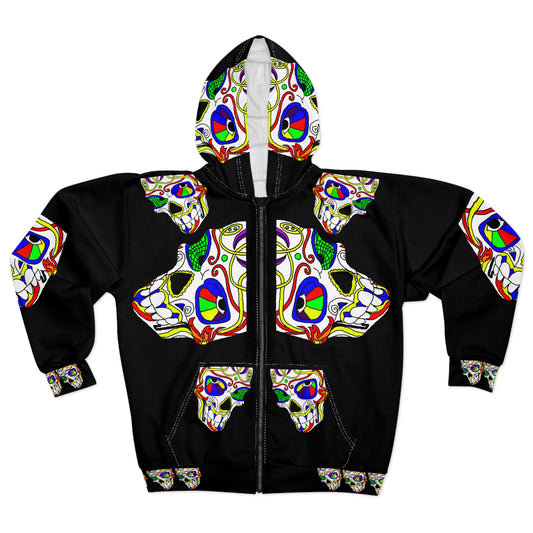 TROL Unisex Zip Hoodie (AOP)