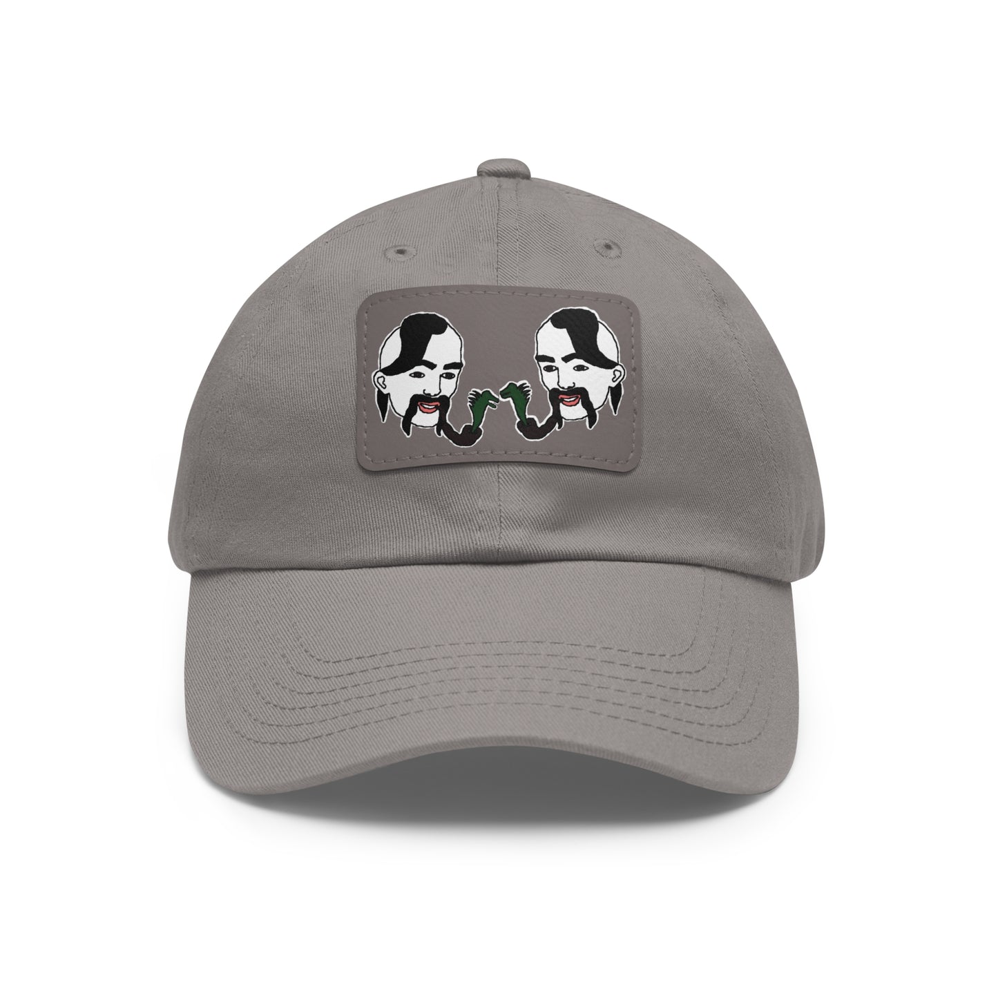 TROL Dad Hat with Leather Patch (Rectangle)