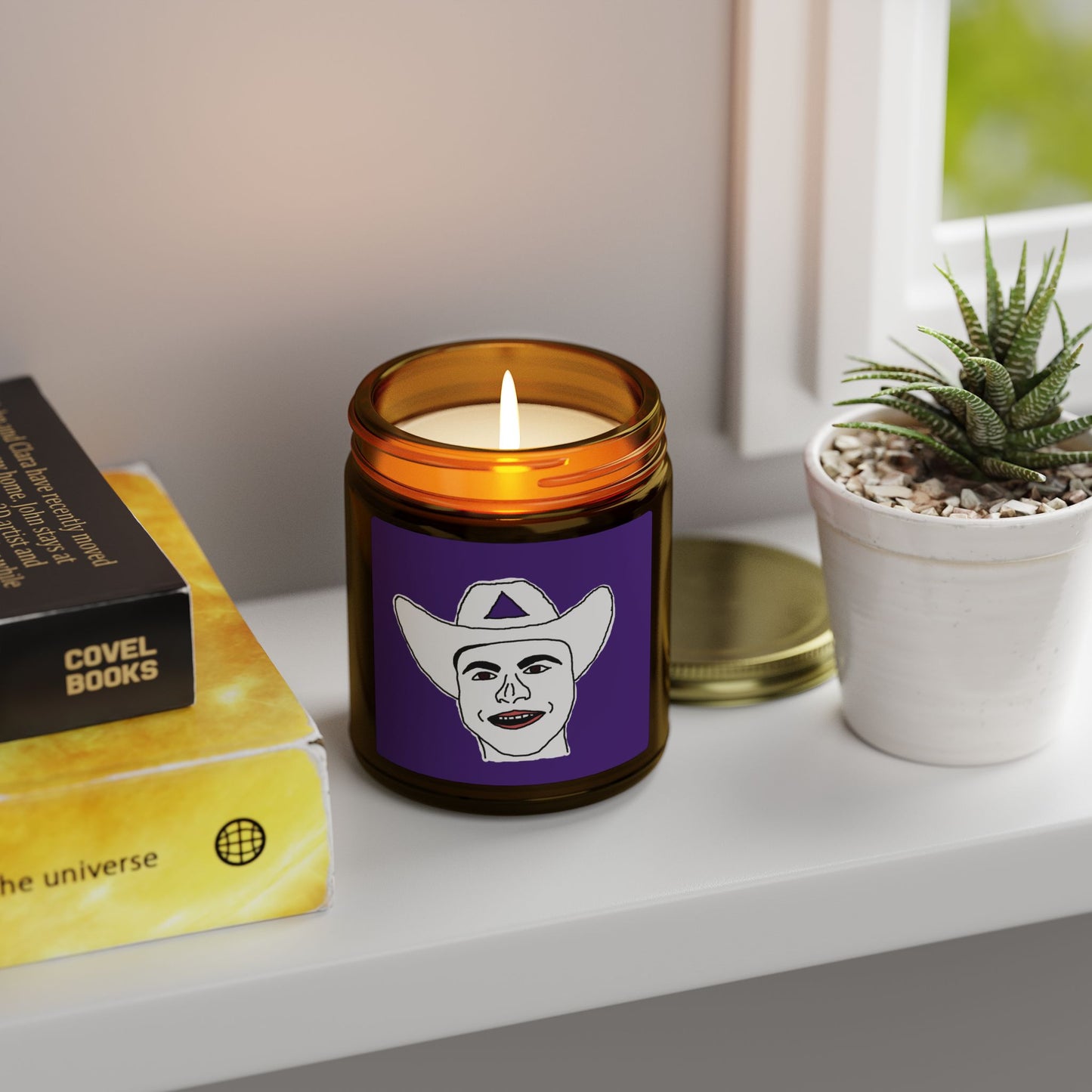 TROL Scented Candles, Coconut Apricot Wax (4oz, 9oz)