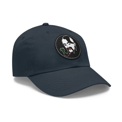 TROL Dad Hat with Leather Patch (Round)