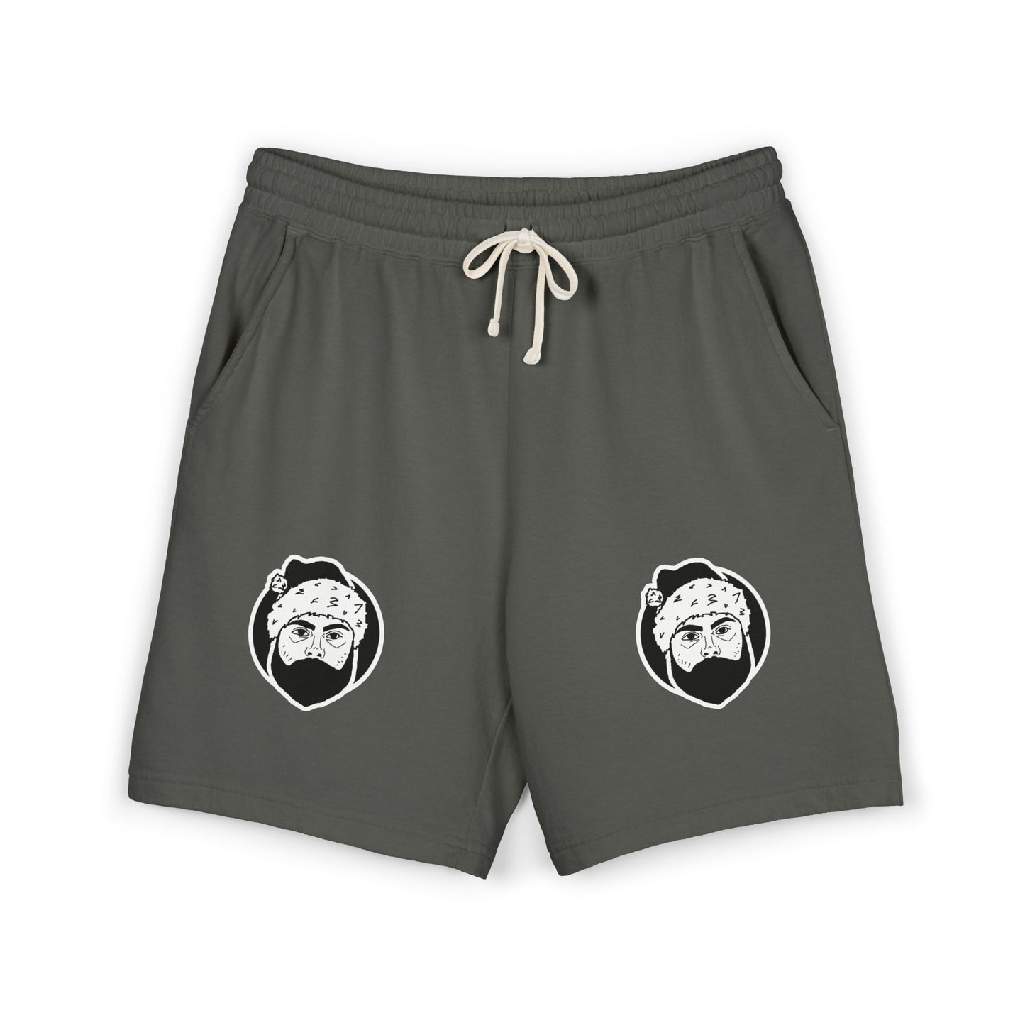 TROL Unisex Garment-Dyed Lightweight Fleece Sweat Shorts