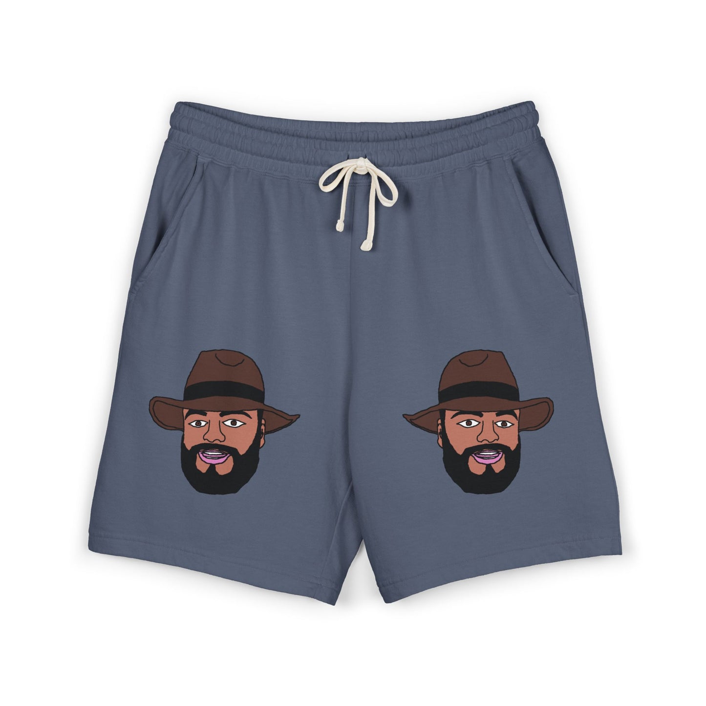 TROL Unisex Garment-Dyed Lightweight Fleece Sweat Shorts