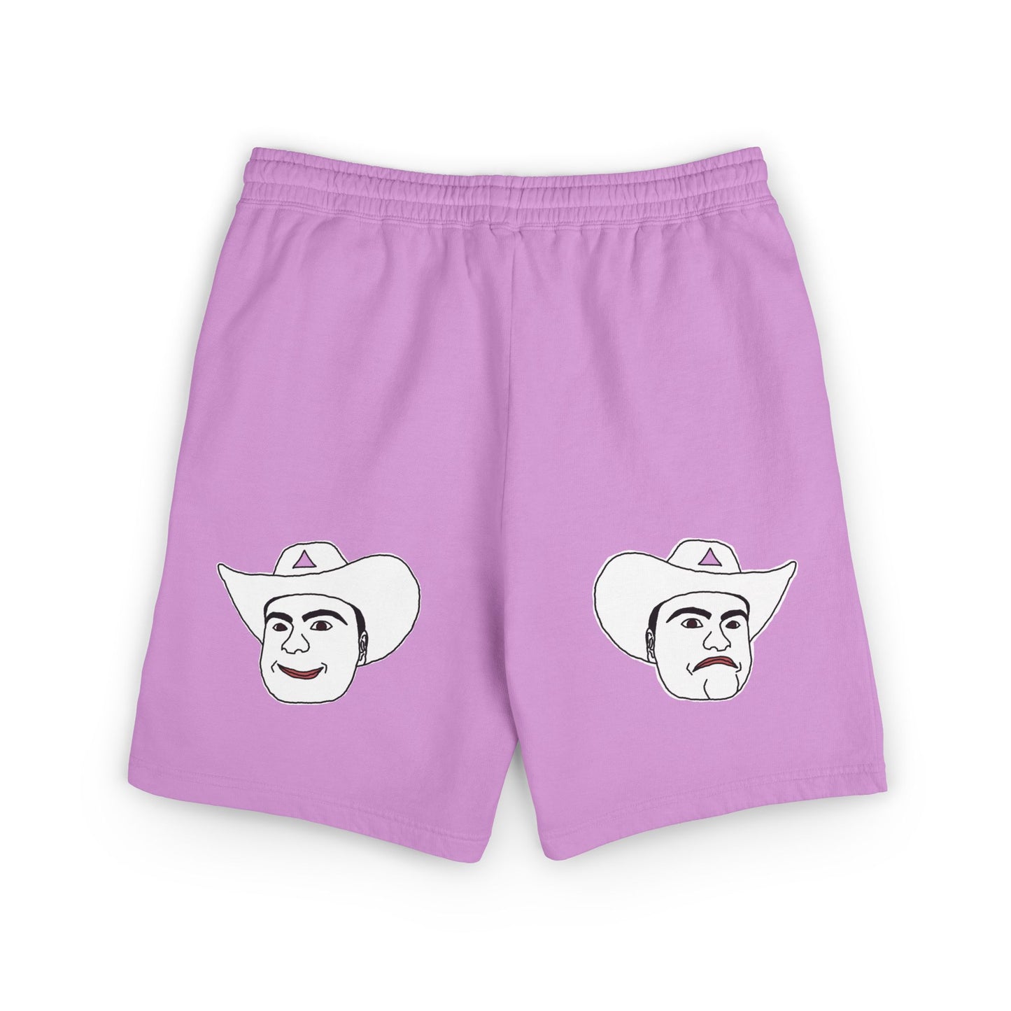 TROL Unisex Garment-Dyed Lightweight Fleece Sweat Shorts