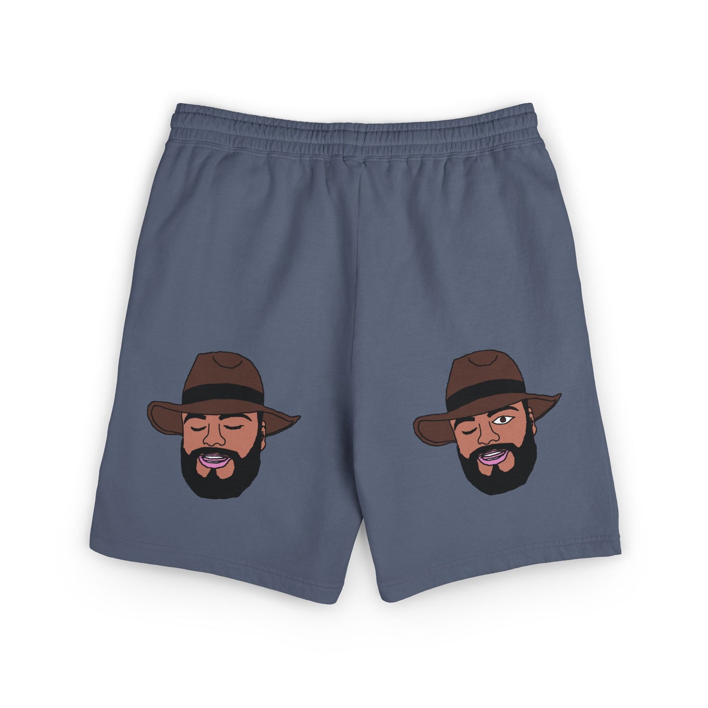 TROL Unisex Garment-Dyed Lightweight Fleece Sweat Shorts