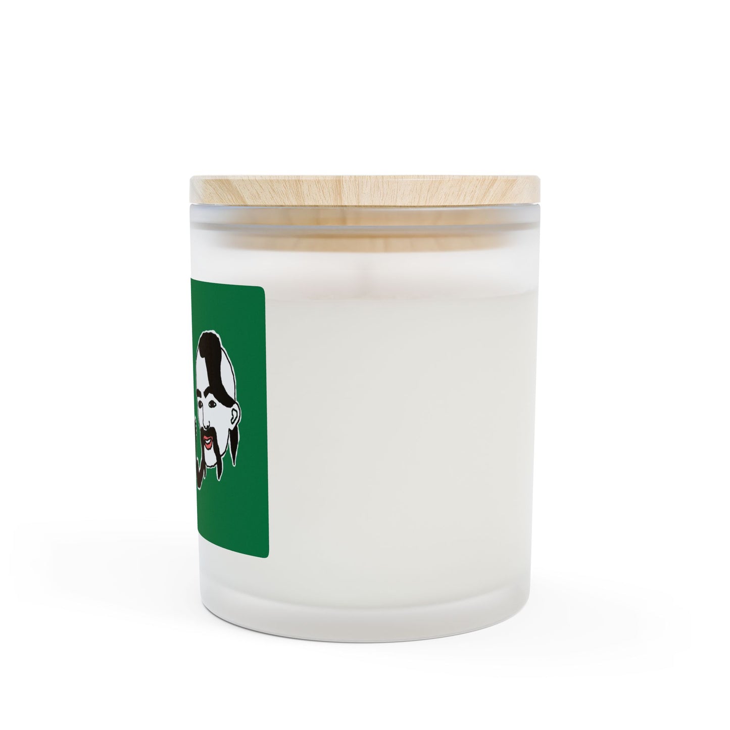 TROL Frosted Glass Candle, 11oz