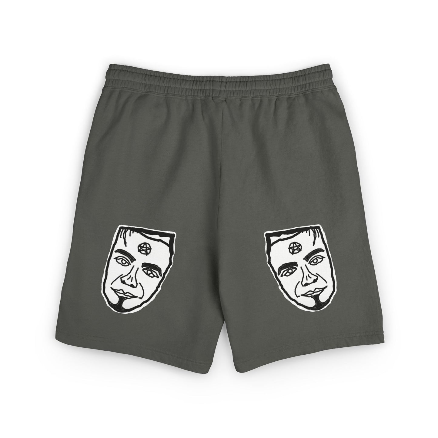 TROL Unisex Garment-Dyed Lightweight Fleece Sweat Shorts