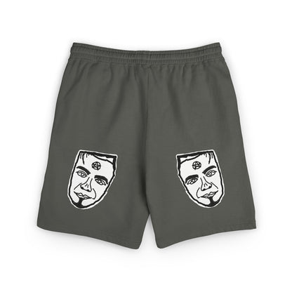 TROL Unisex Garment-Dyed Lightweight Fleece Sweat Shorts
