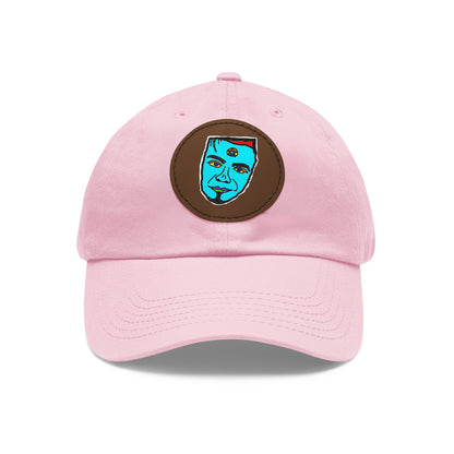 TROL Dad Hat with Leather Patch (Round)