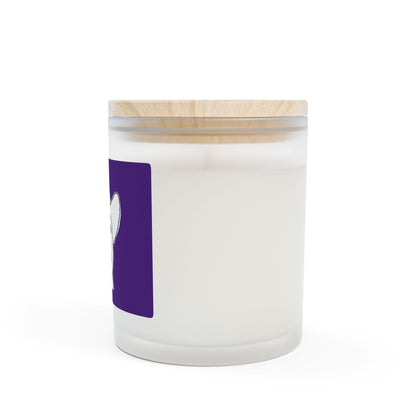 TROL Frosted Glass Candle, 11oz
