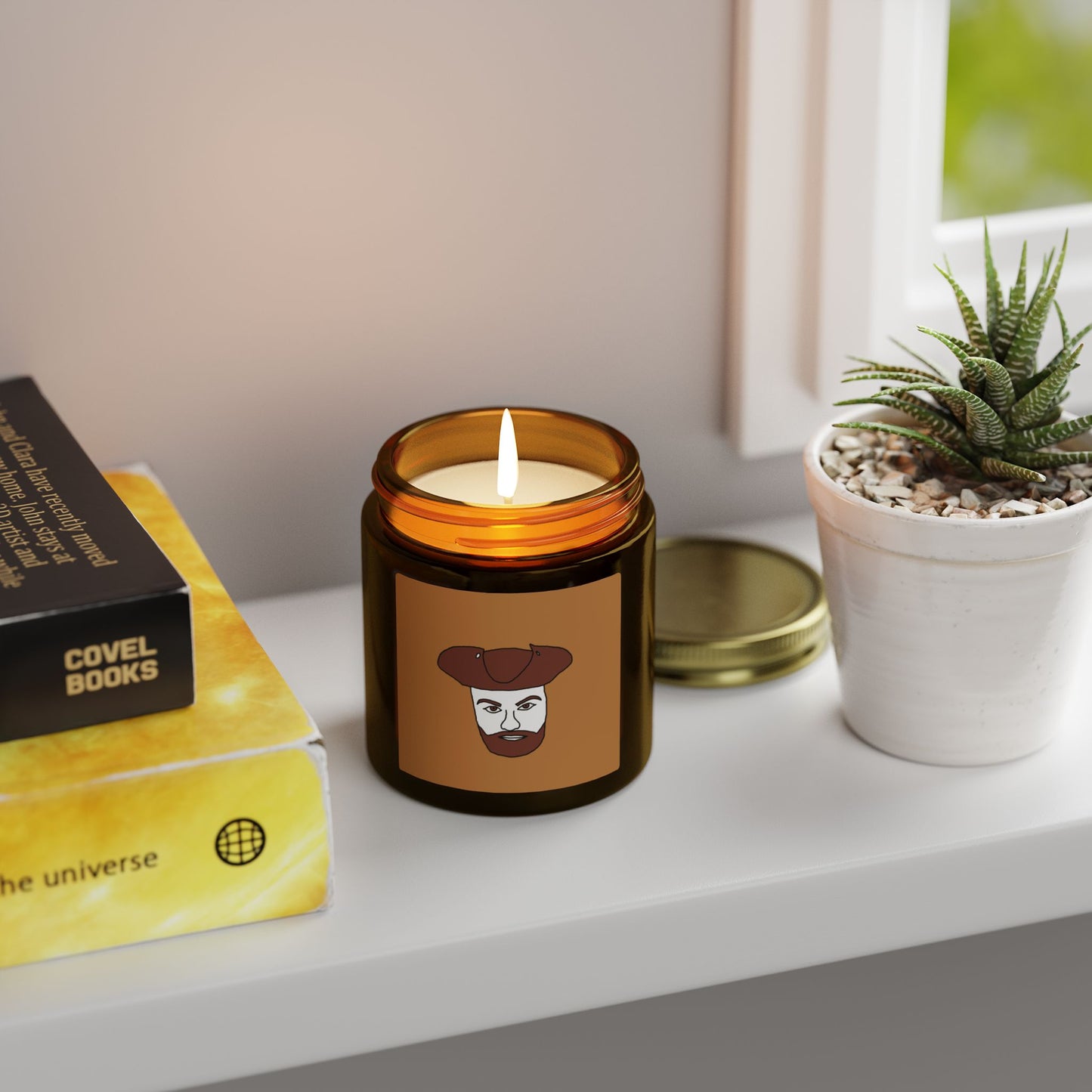 TROL Scented Candles, Coconut Apricot Wax (4oz, 9oz)