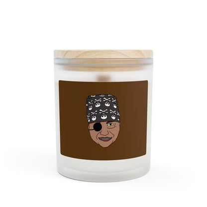 TROL Frosted Glass Candle, 11oz